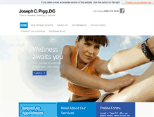 Tablet Screenshot of drjoepigg.com